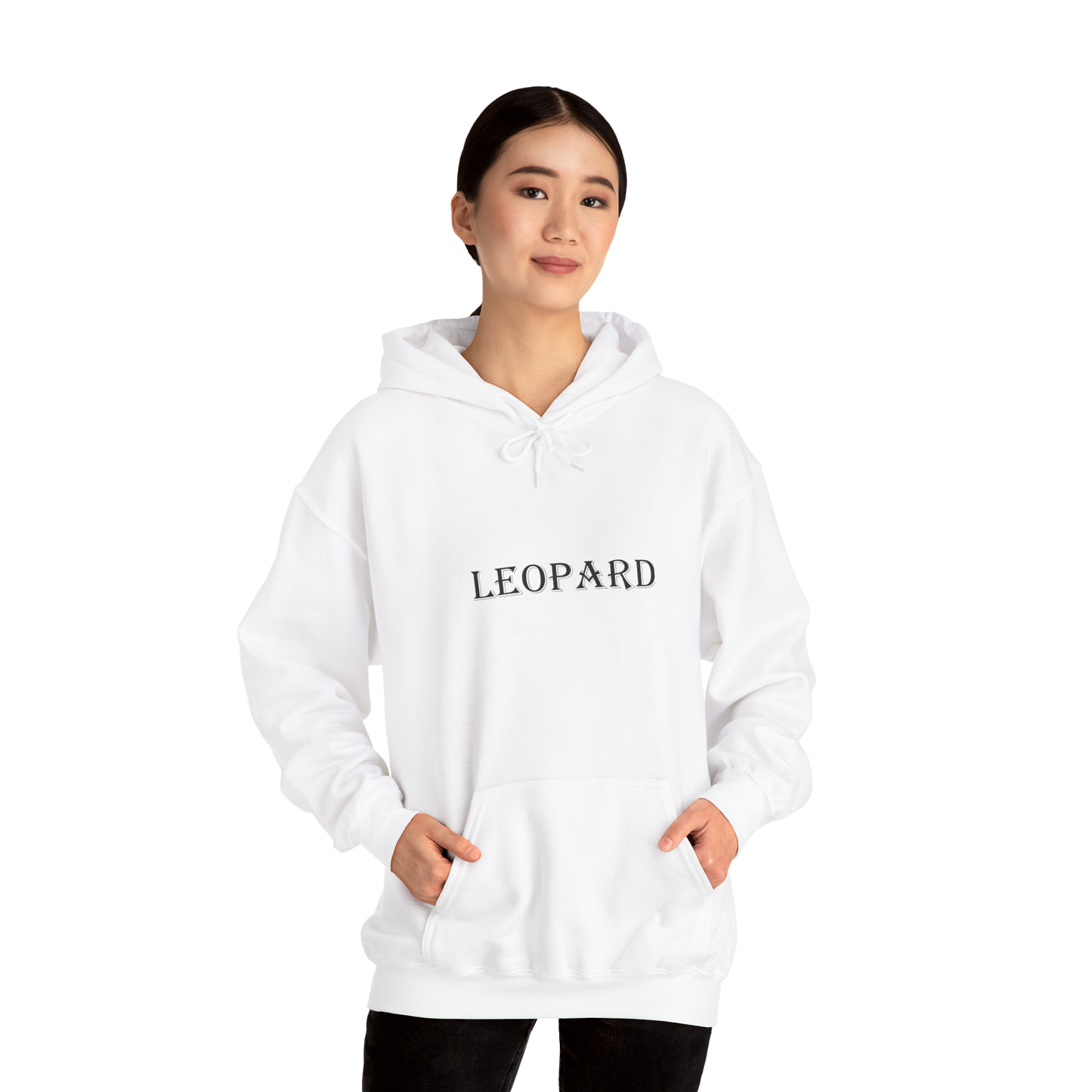 Stylish Leopard Print Unisex Hoodie, Casual Wear, Gift Sweatshirt, Fashion Statement