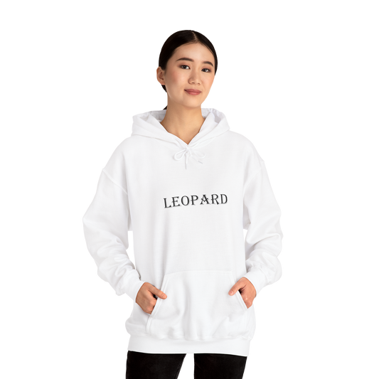 Stylish Leopard Print Unisex Hoodie, Casual Wear, Gift Sweatshirt, Fashion Statement